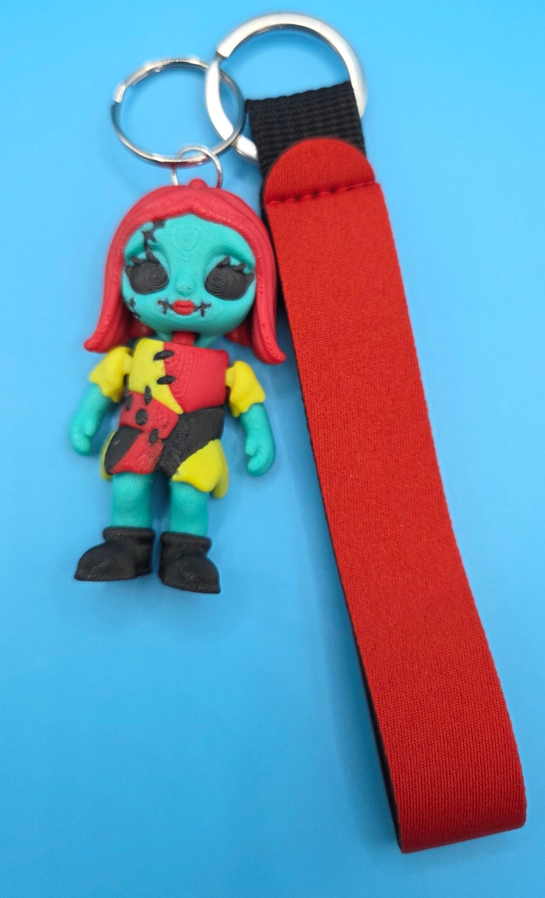 3D printed Sally keychain