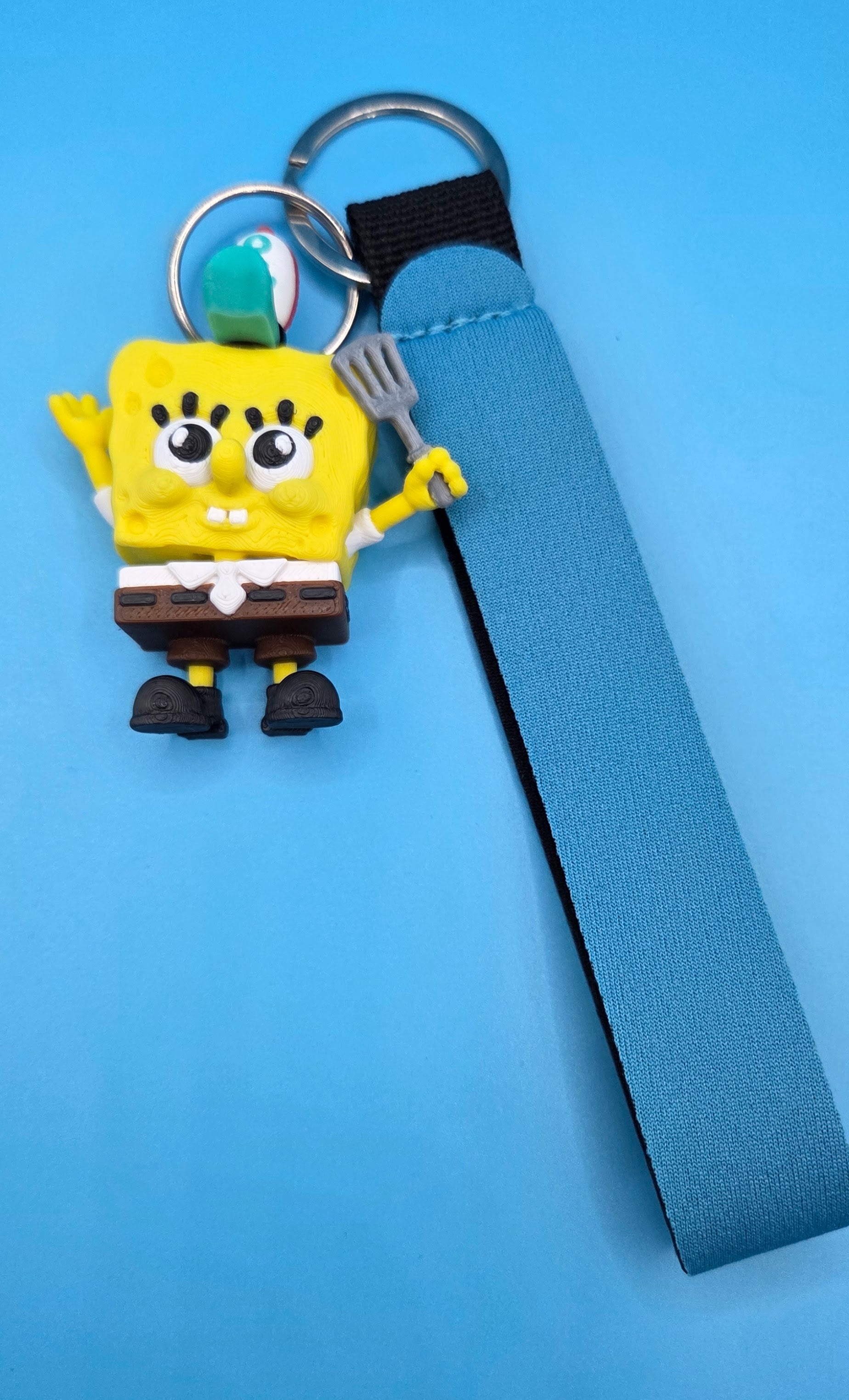 3D printed spongebob keychain