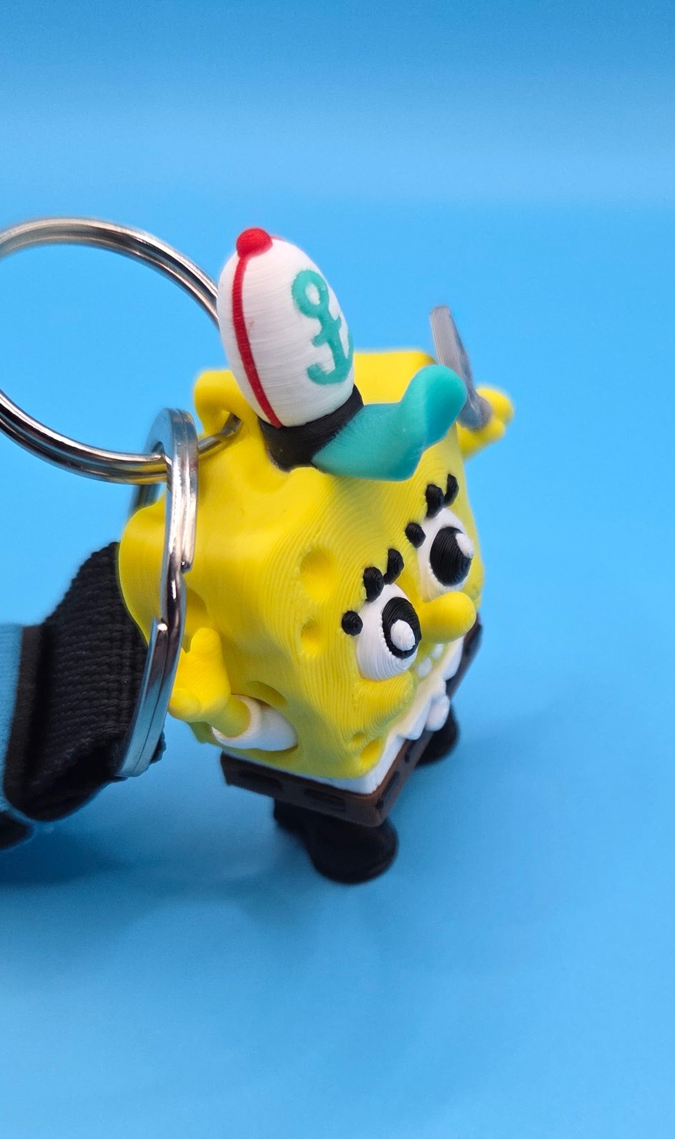 3D printed spongebob keychain