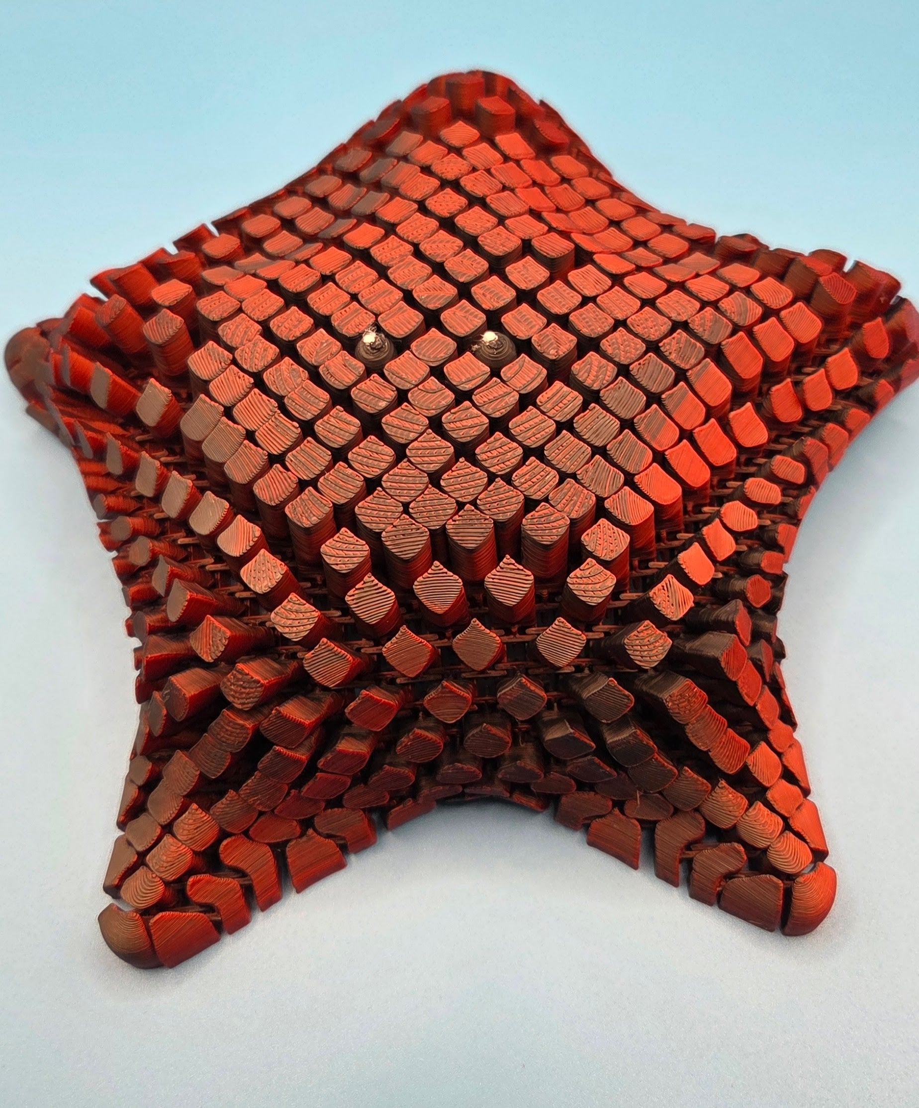 3D printed articulating starfish