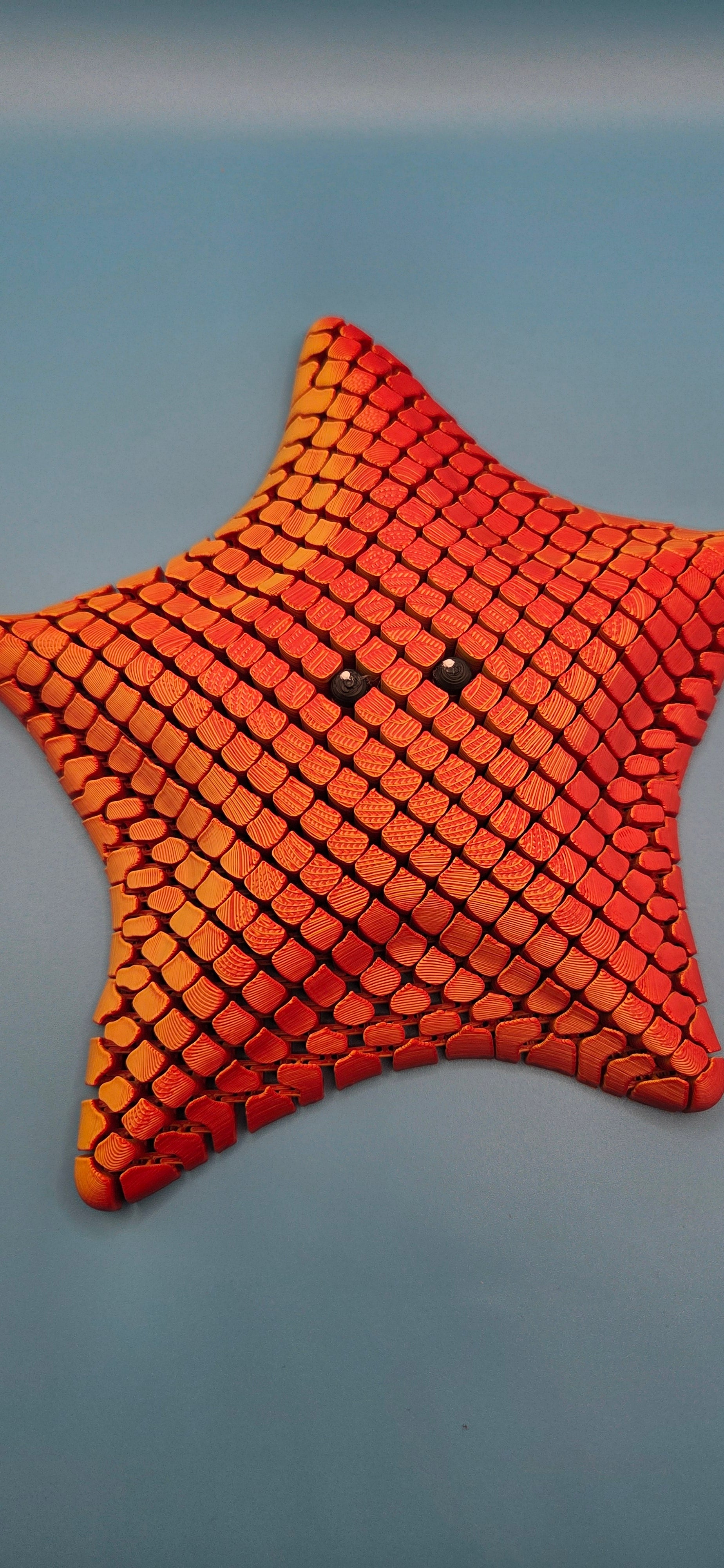 3D printed articulating starfish