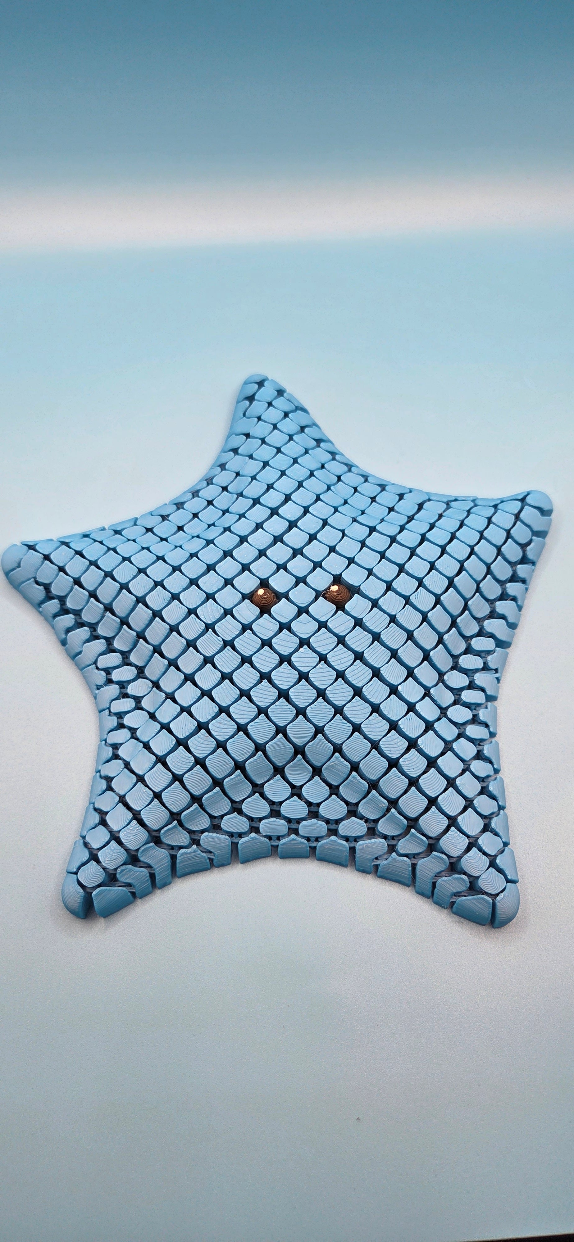 3D printed articulating starfish