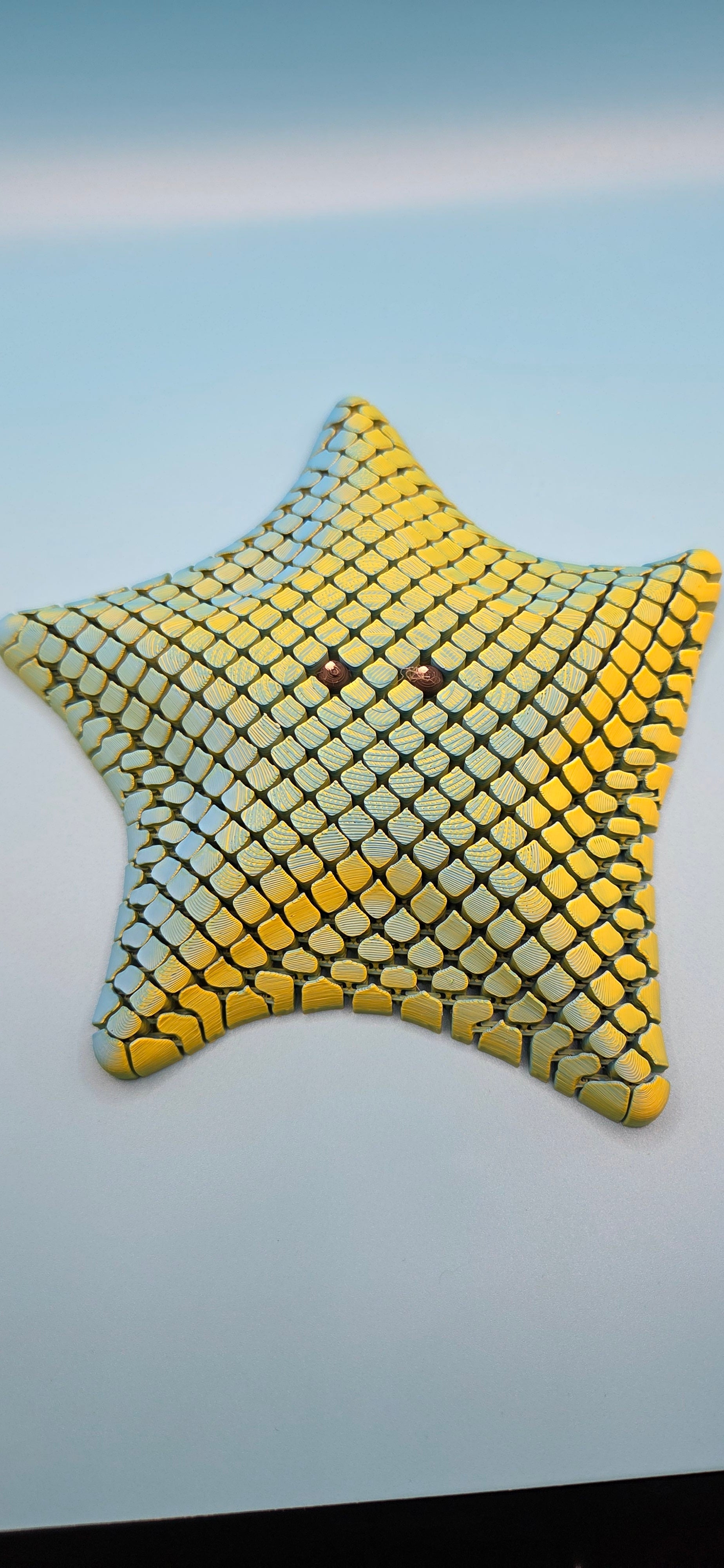 3D printed articulating starfish