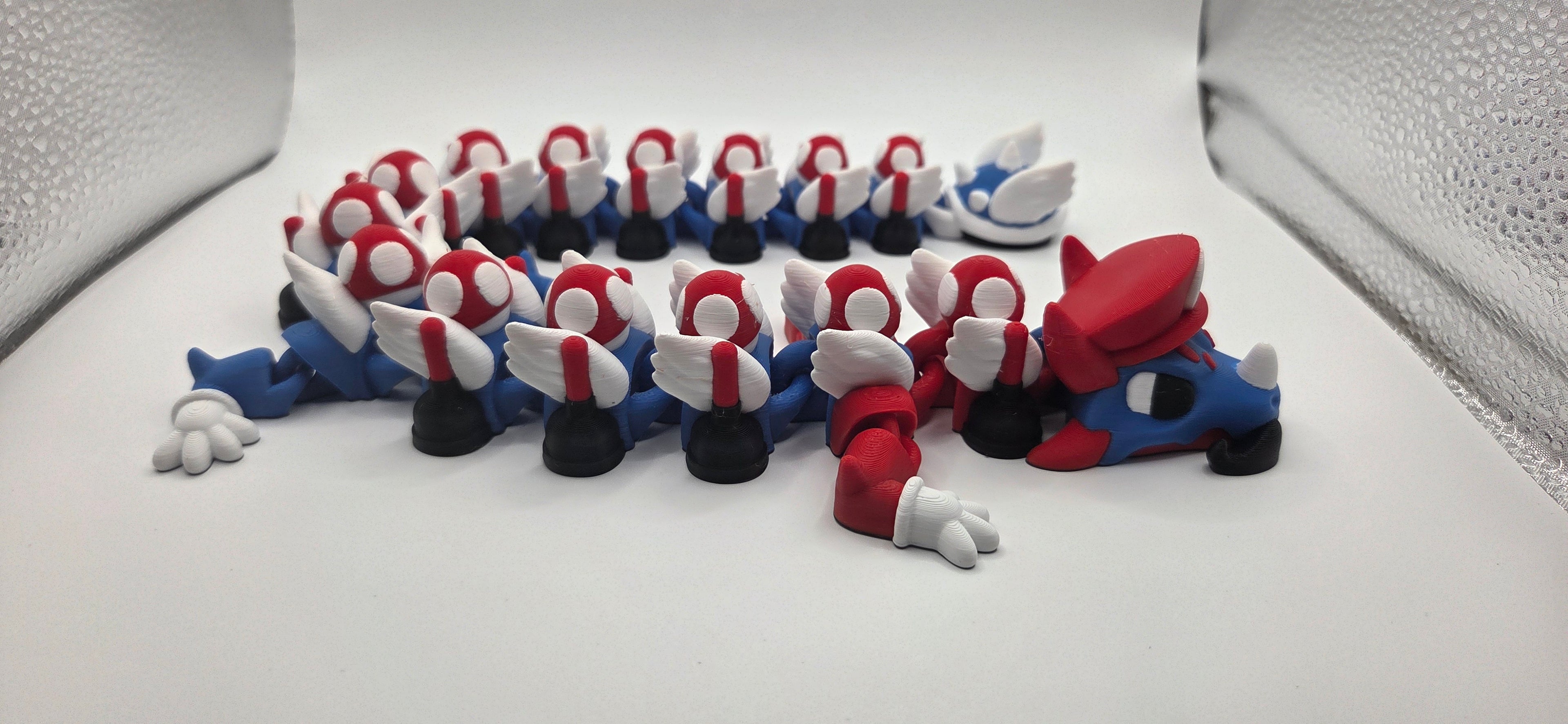 3D printed mario dragon