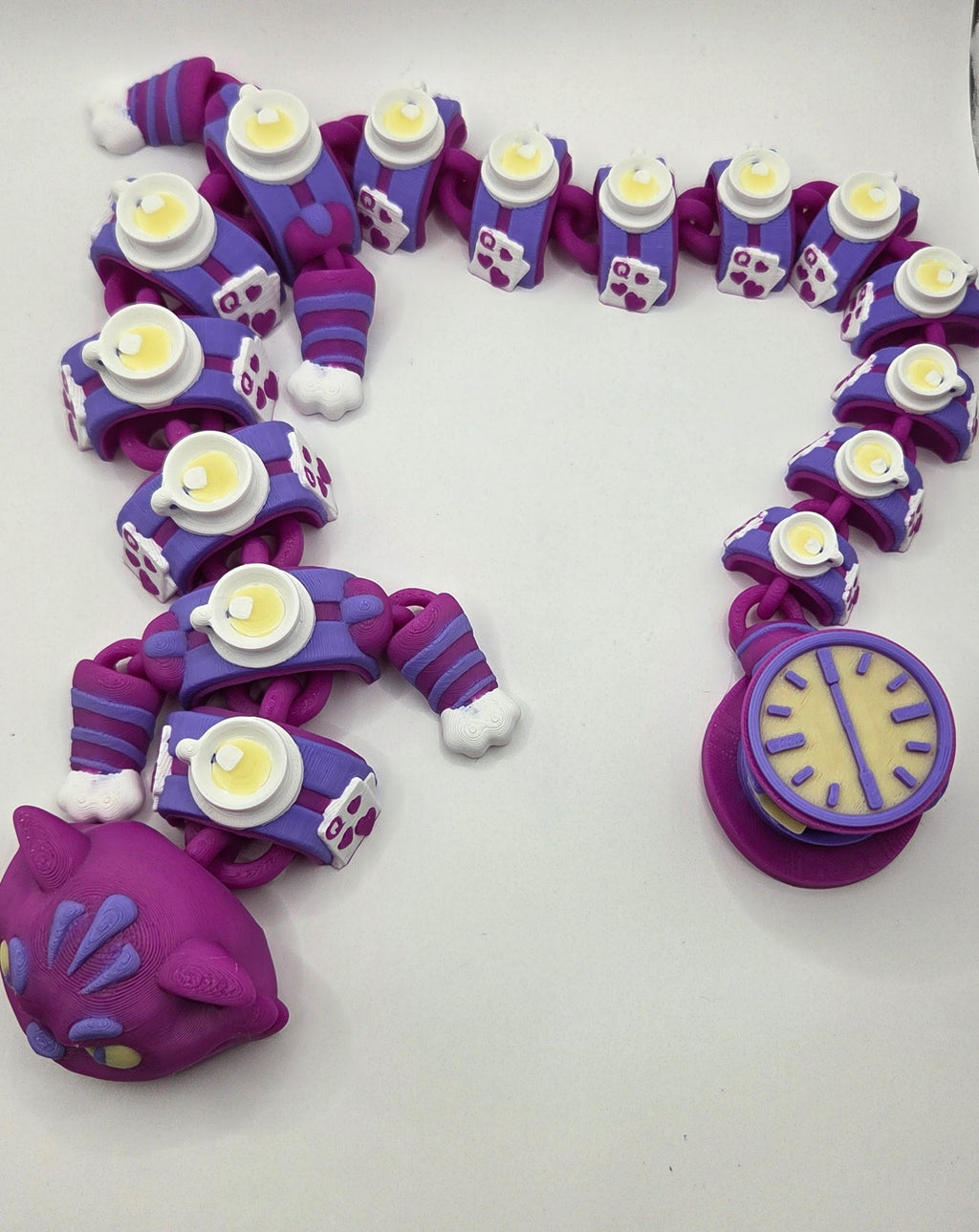 3D printed cheshire the cat dragon