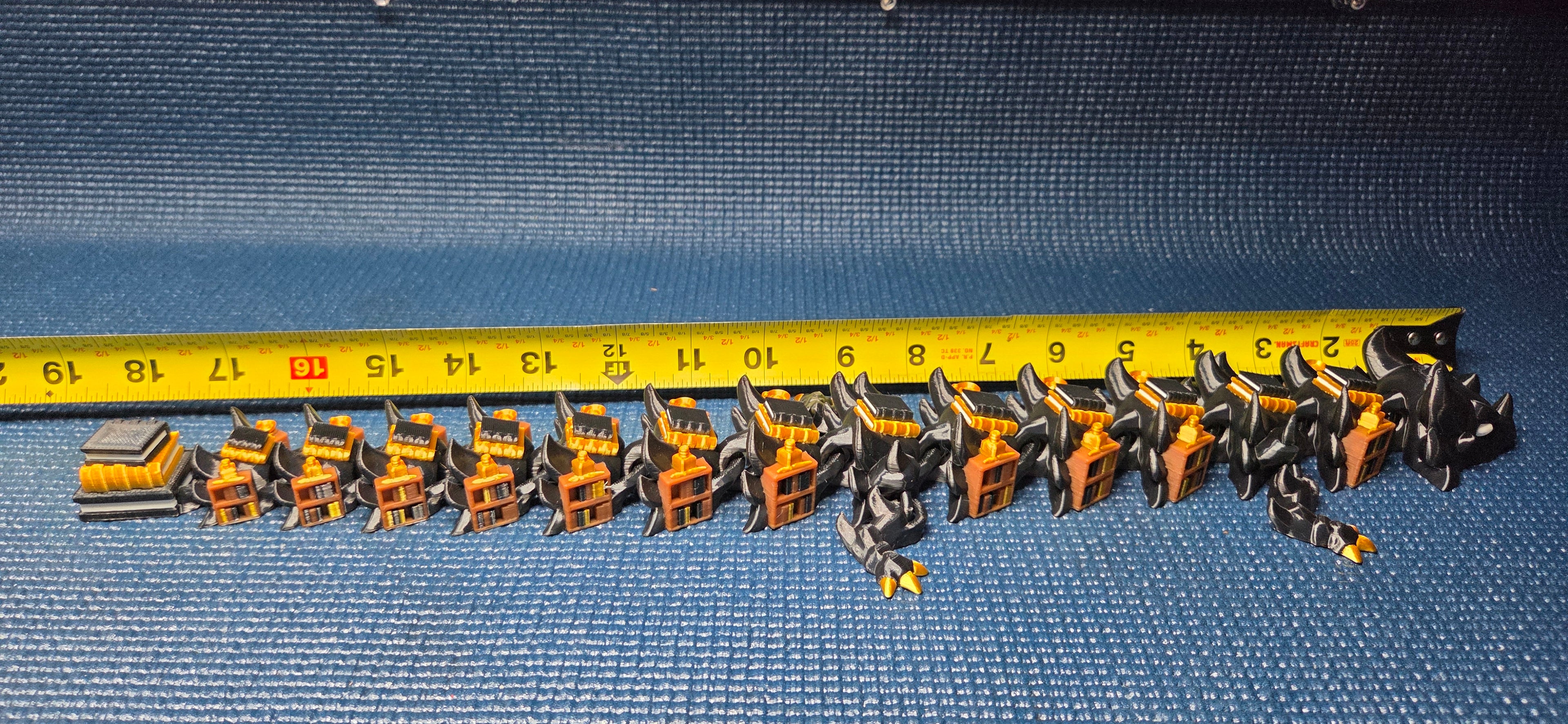 3D Printed Book Dragon