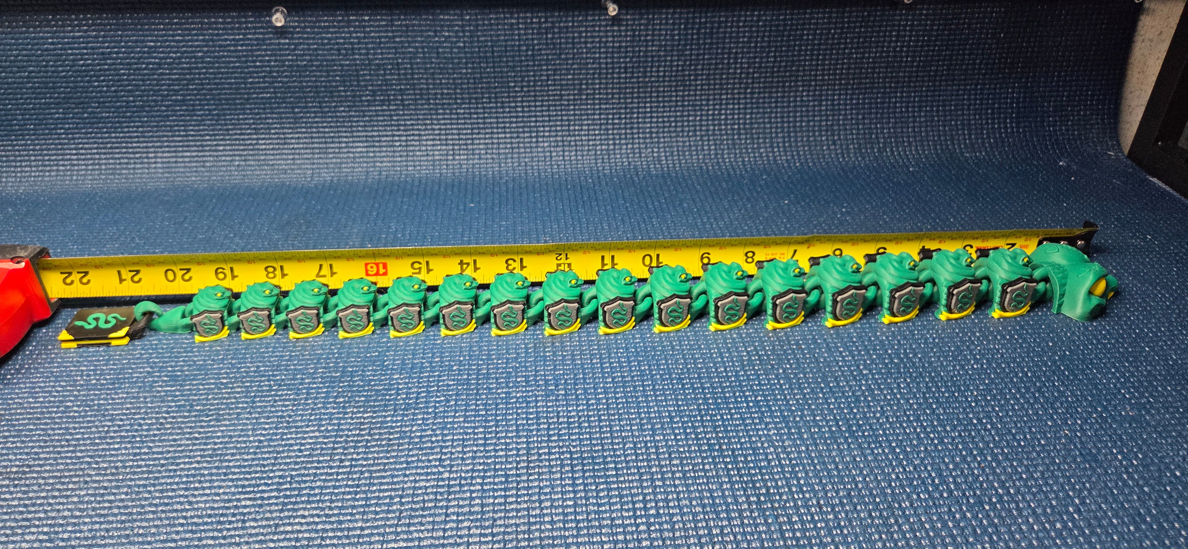 3D Printed Slytherin Dragon