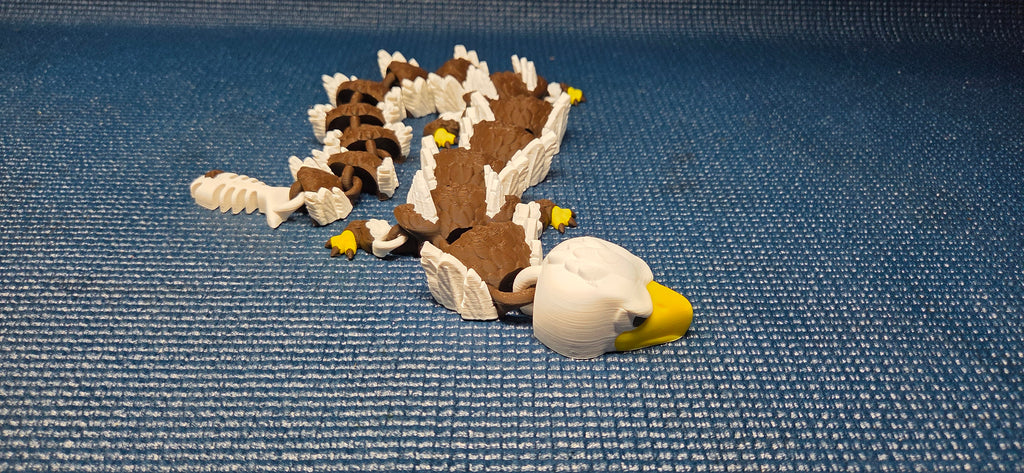 3D Printed Bald Eagle Dragon