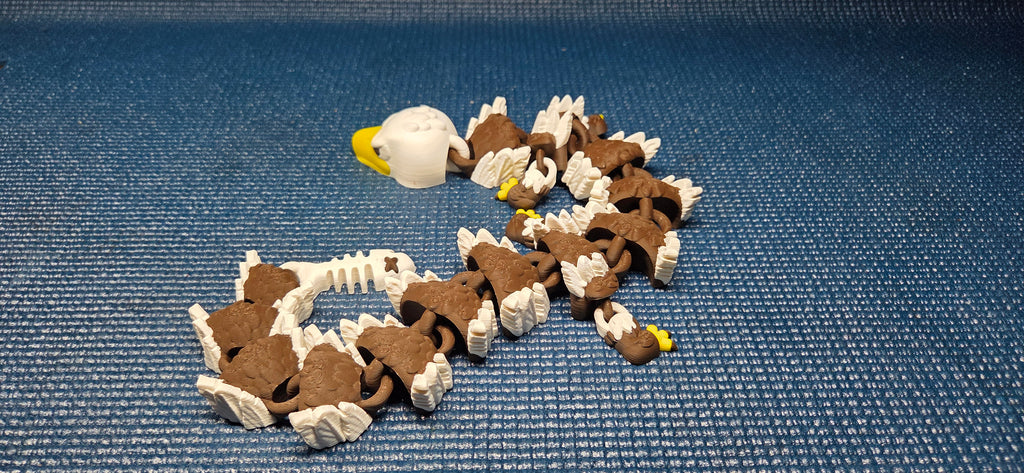3D Printed Bald Eagle Dragon