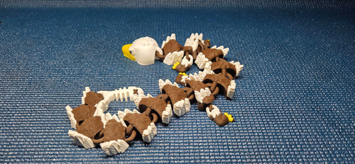3D Printed Bald Eagle Dragon