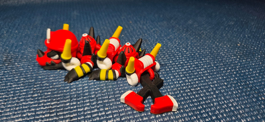 3D Printed Mini Dragons
