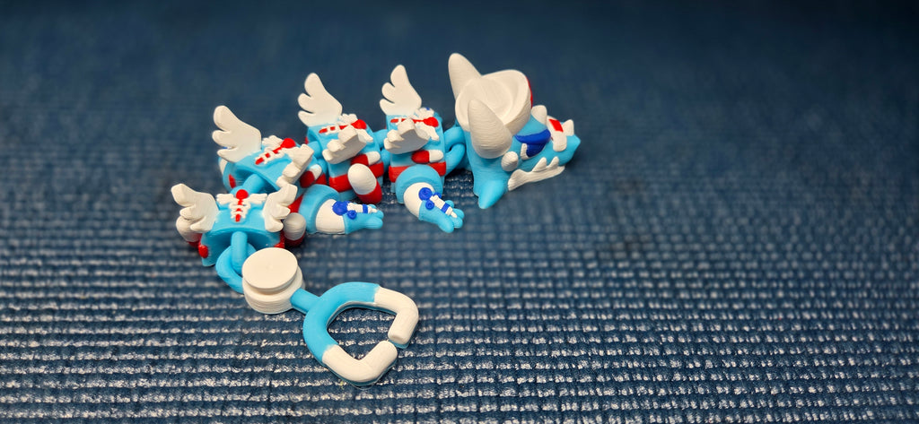 3D Printed Mini Dragons
