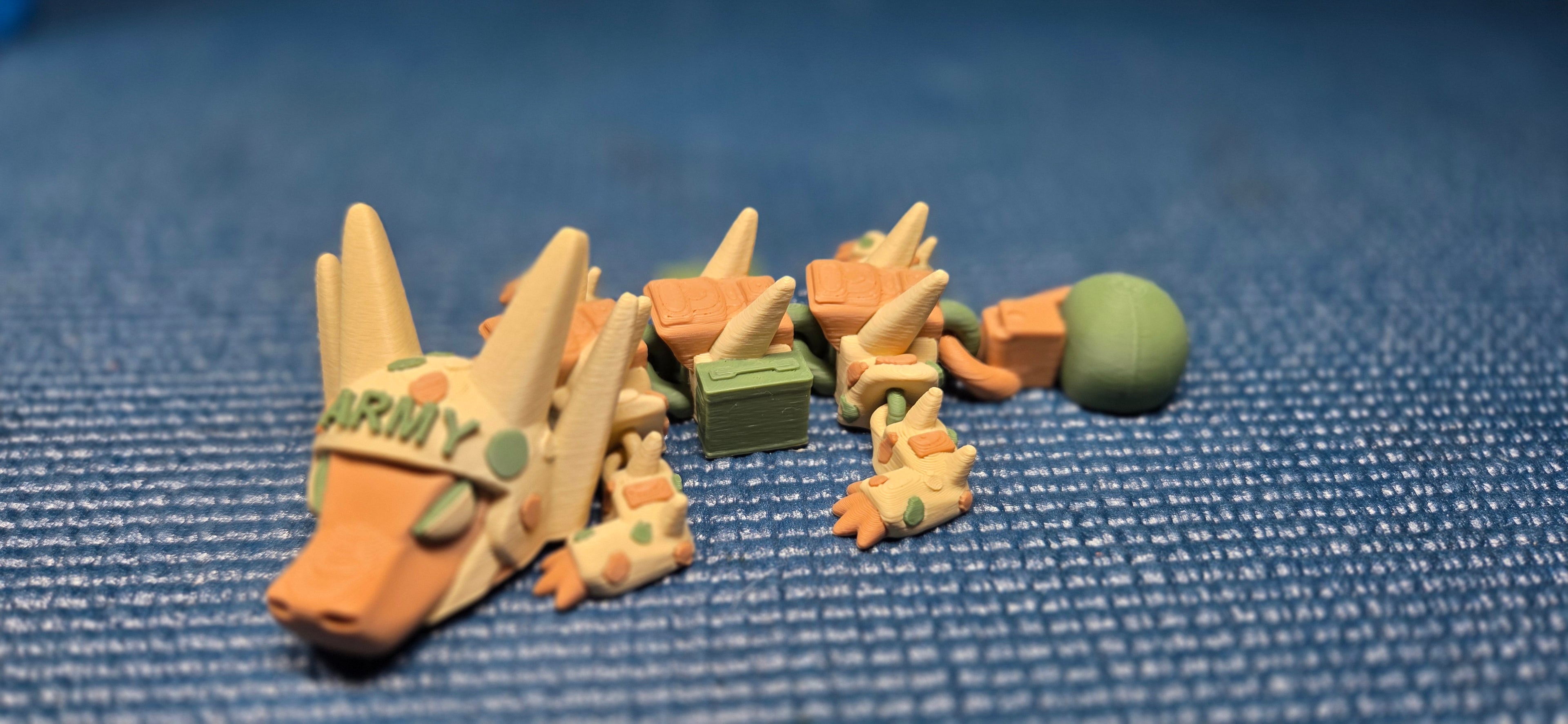 3D Printed Mini Dragons