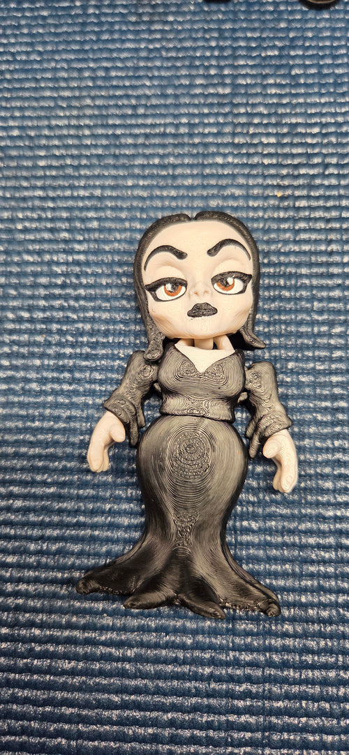 3D Printed Addams Characters
