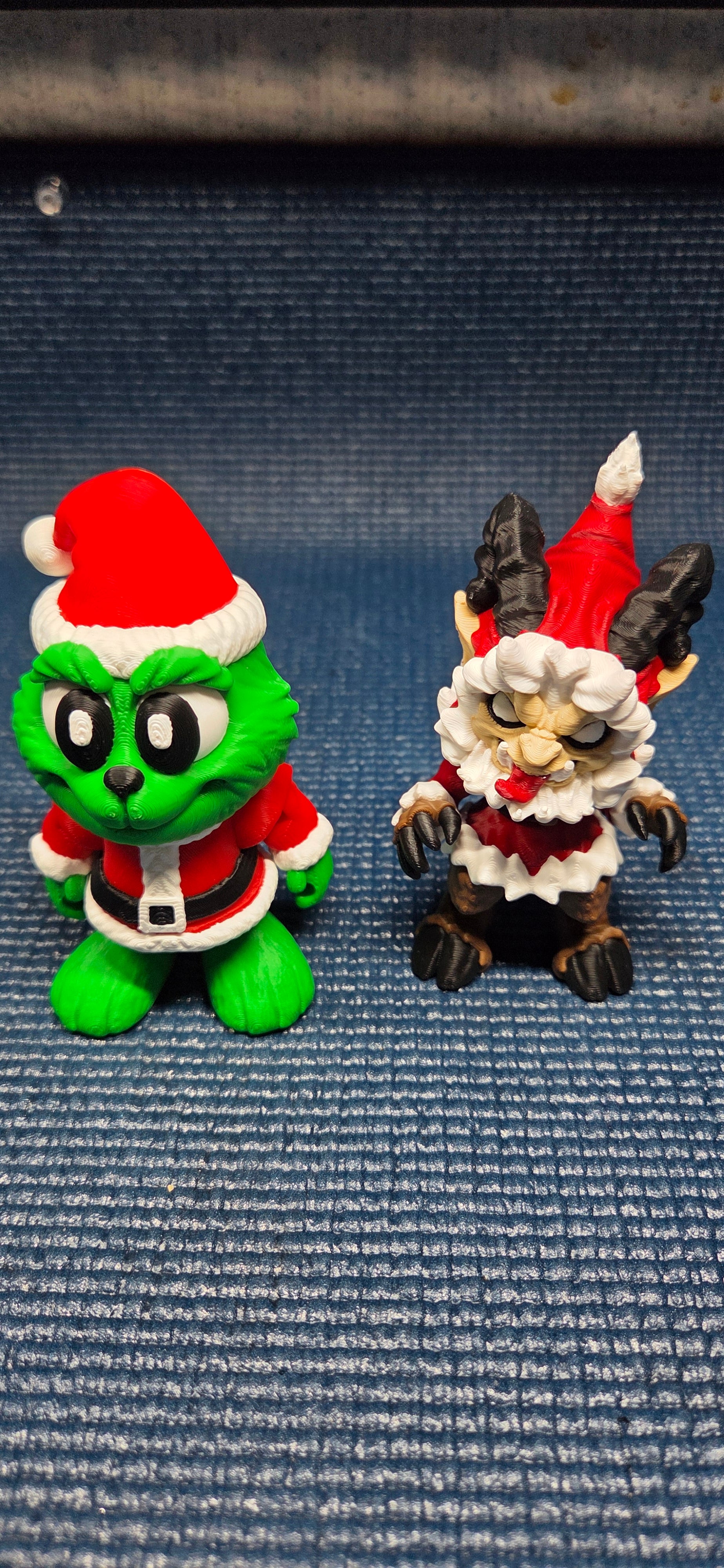 3D Printed Evil Xmas Characters