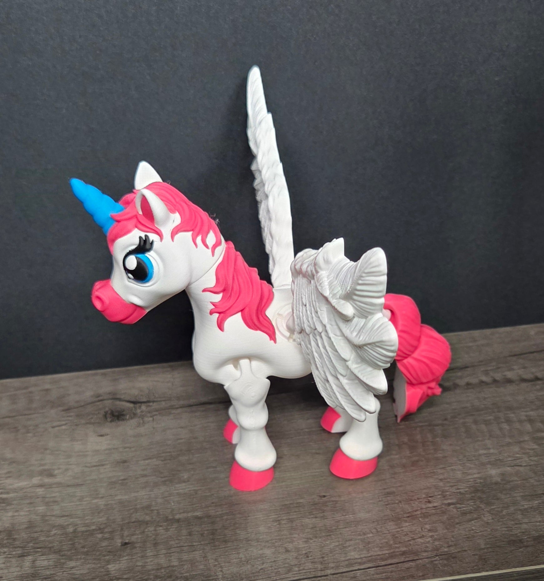 3D Printed Flexi Unicorn