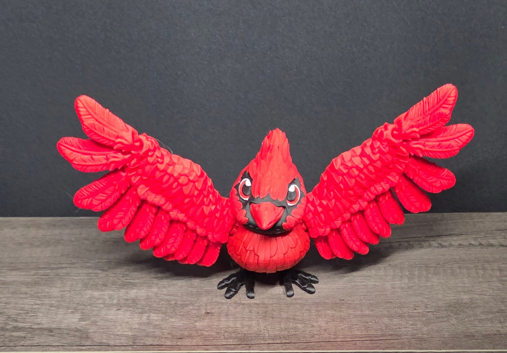 3D Printed Flexi Cardinal