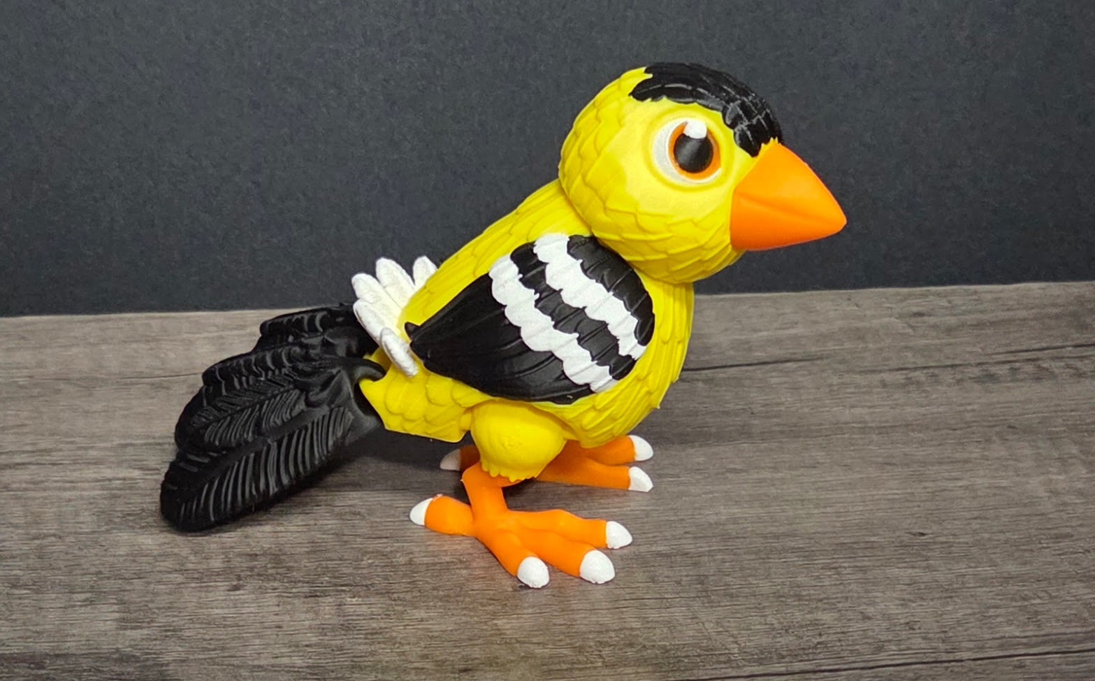 3D Printed Yellow Finch