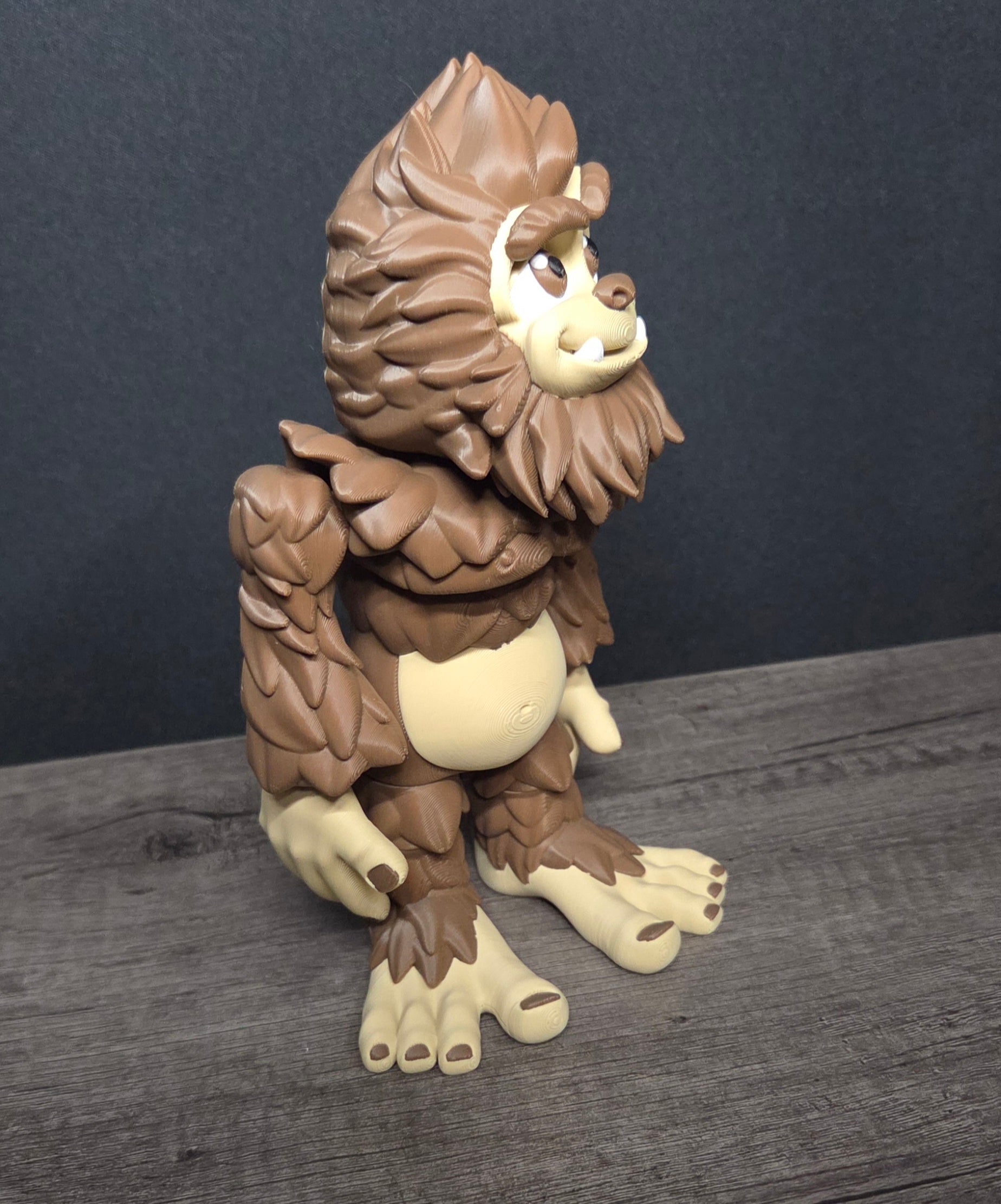 Large 3D Printed Flexi Sasquatch