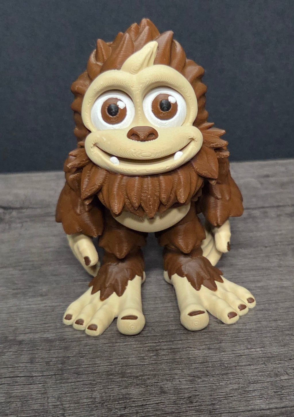 Small 3D Printed Flexi Sasquatch
