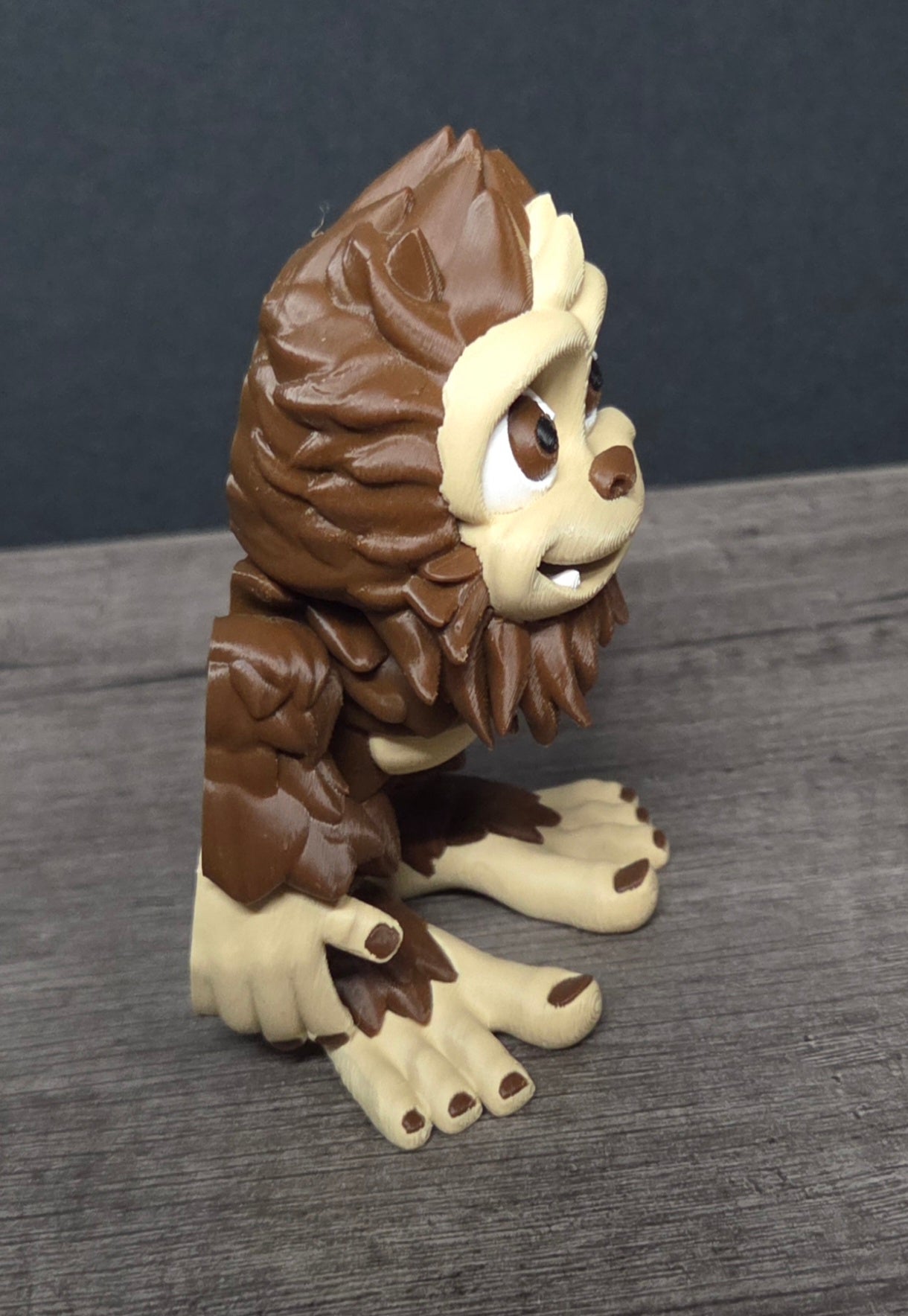 Small 3D Printed Flexi Sasquatch