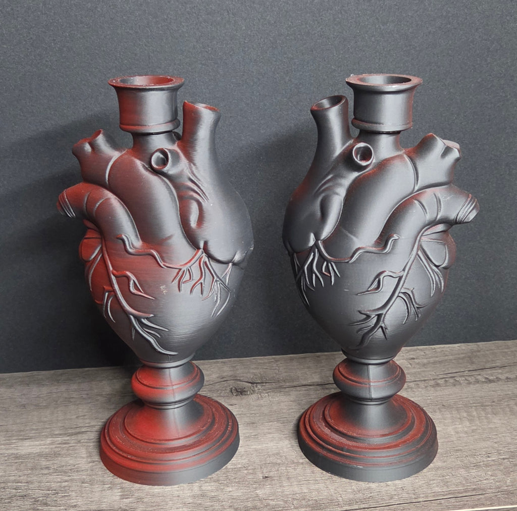 3D Printed Anatomical Heart Candleholder