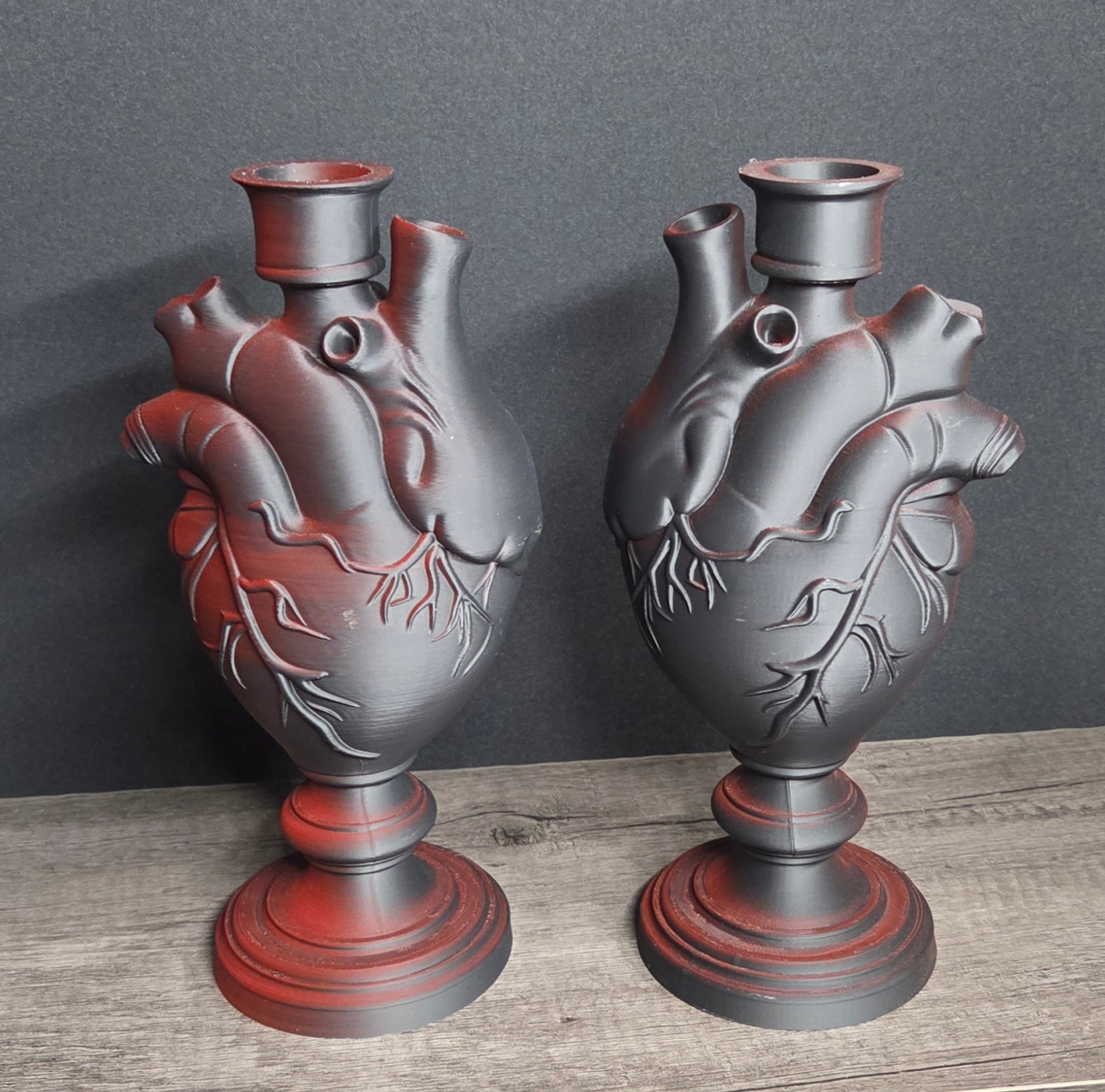 3D Printed Anatomical Heart Candleholder
