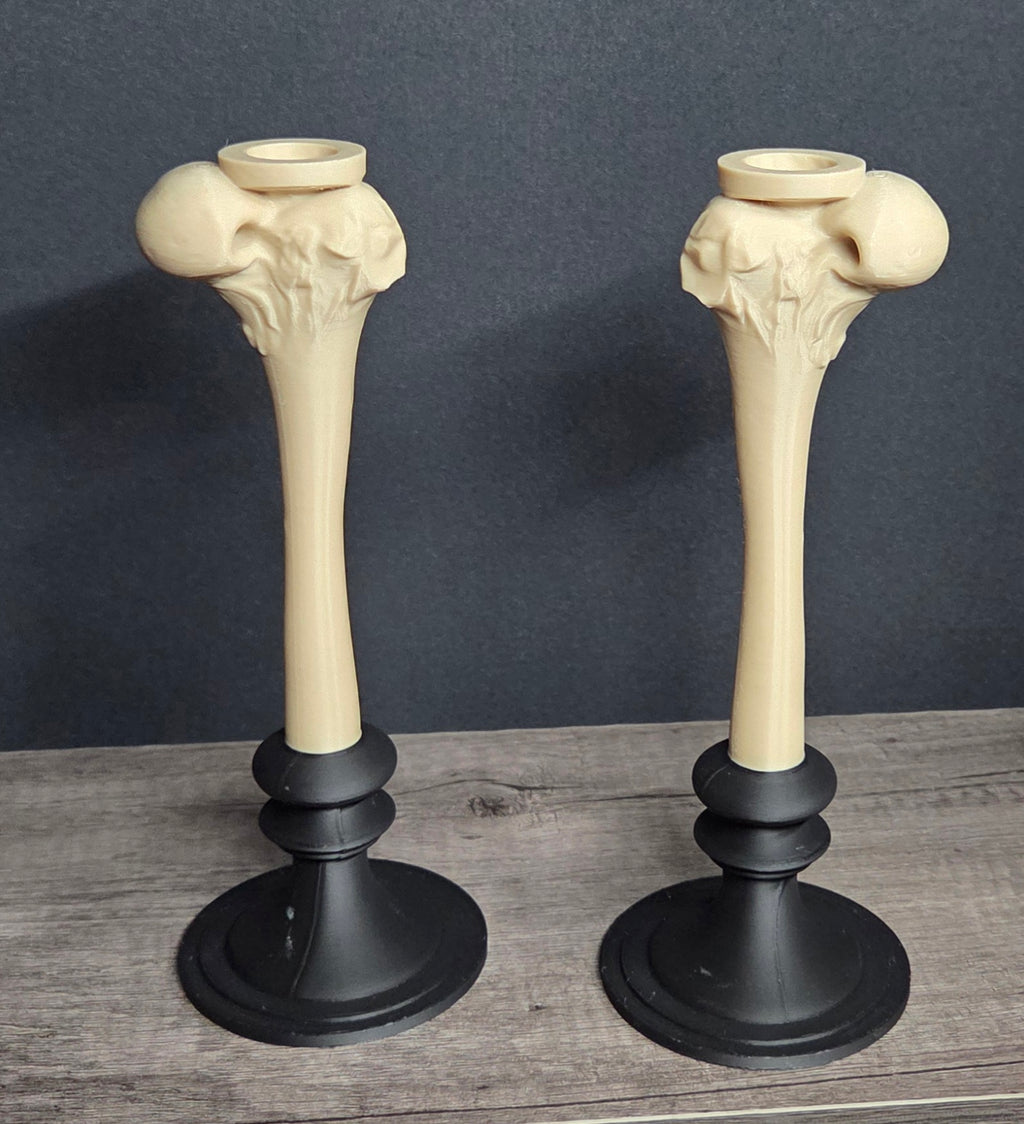 3D Printed Bone Candleholder
