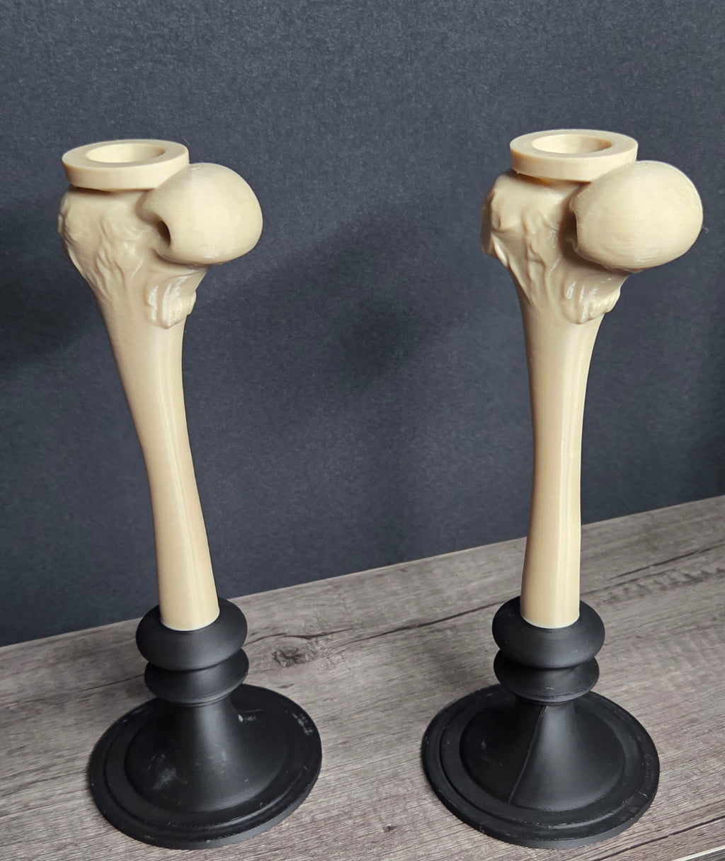 3D Printed Bone Candleholder