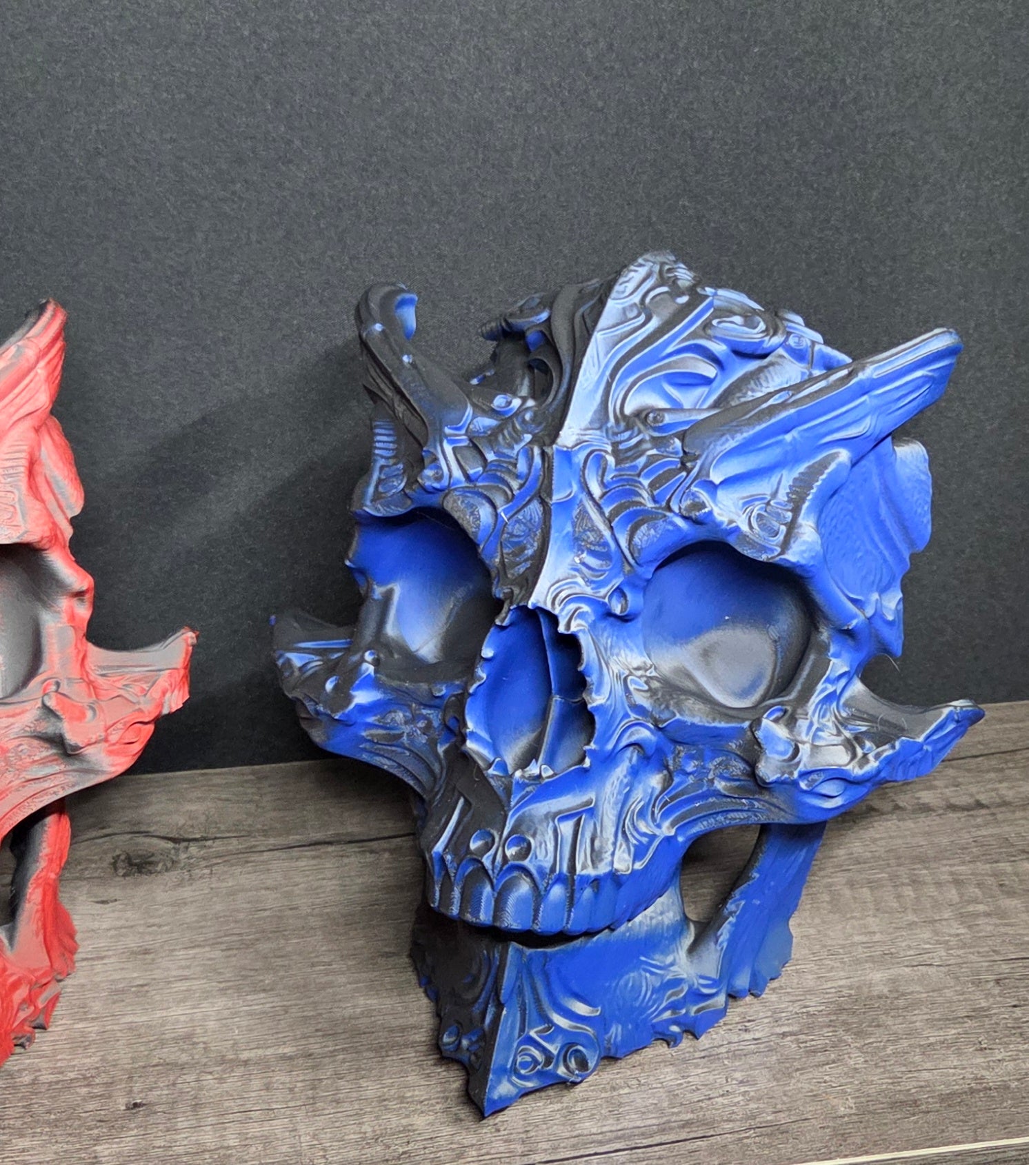 3D Printed Demon Skull