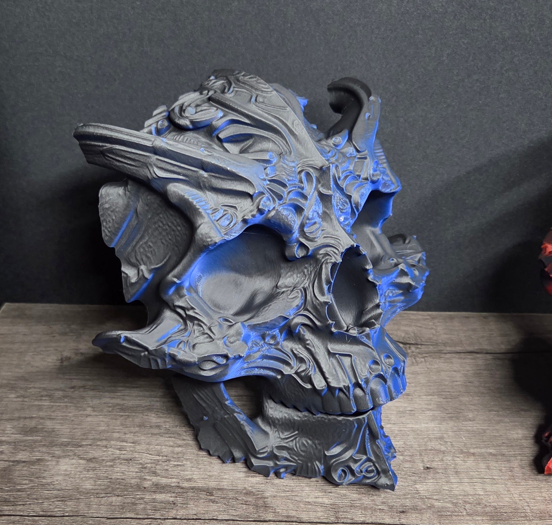 3D Printed Demon Skull
