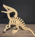 Large 3D Printed Flexi Parasaurolophus Skeleton