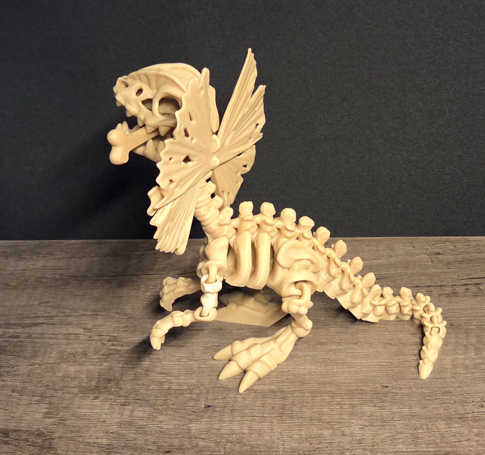 Small 3D Printed Dilophosaurus