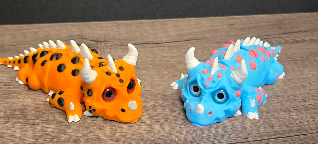 3D Printed Devilish Dragons