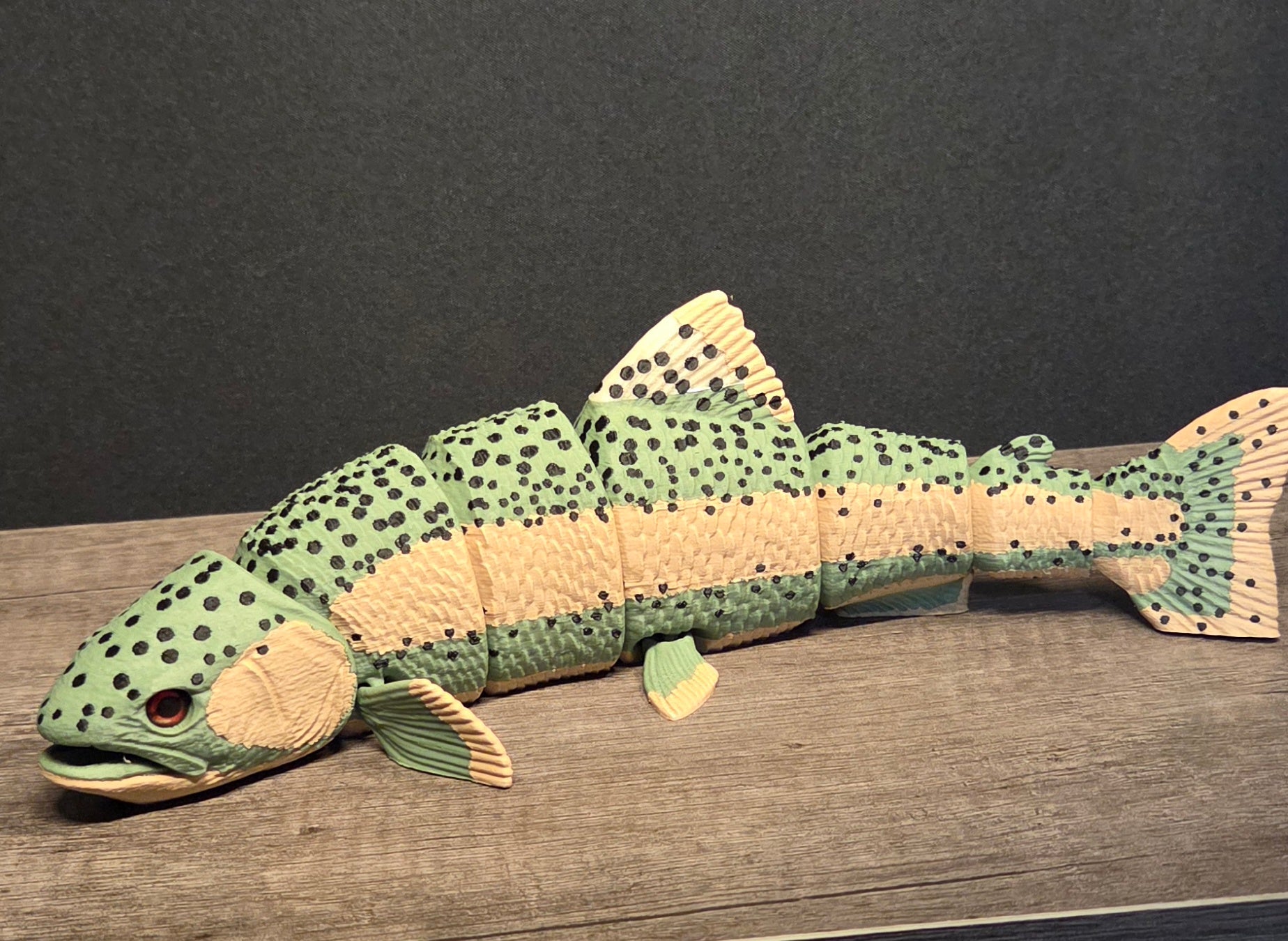 3D Printed Rainbow Trout