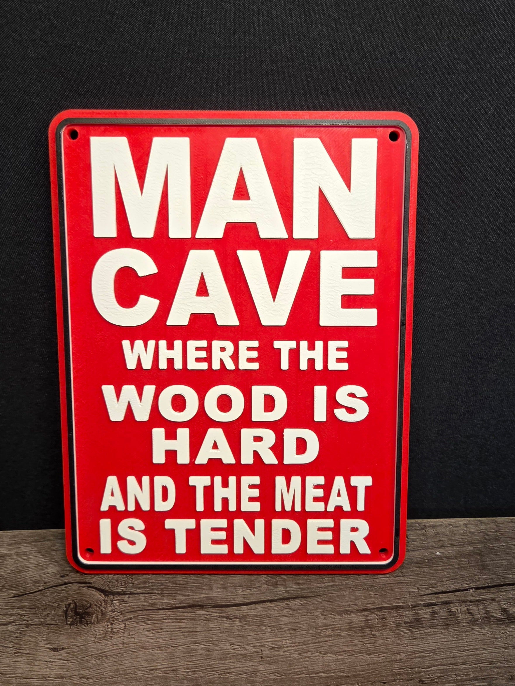 3D Printed Man Cave Sign