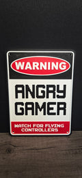 3D Printed Angry Gamer Sign