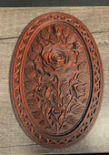 3D Printed Carved Rose Frame