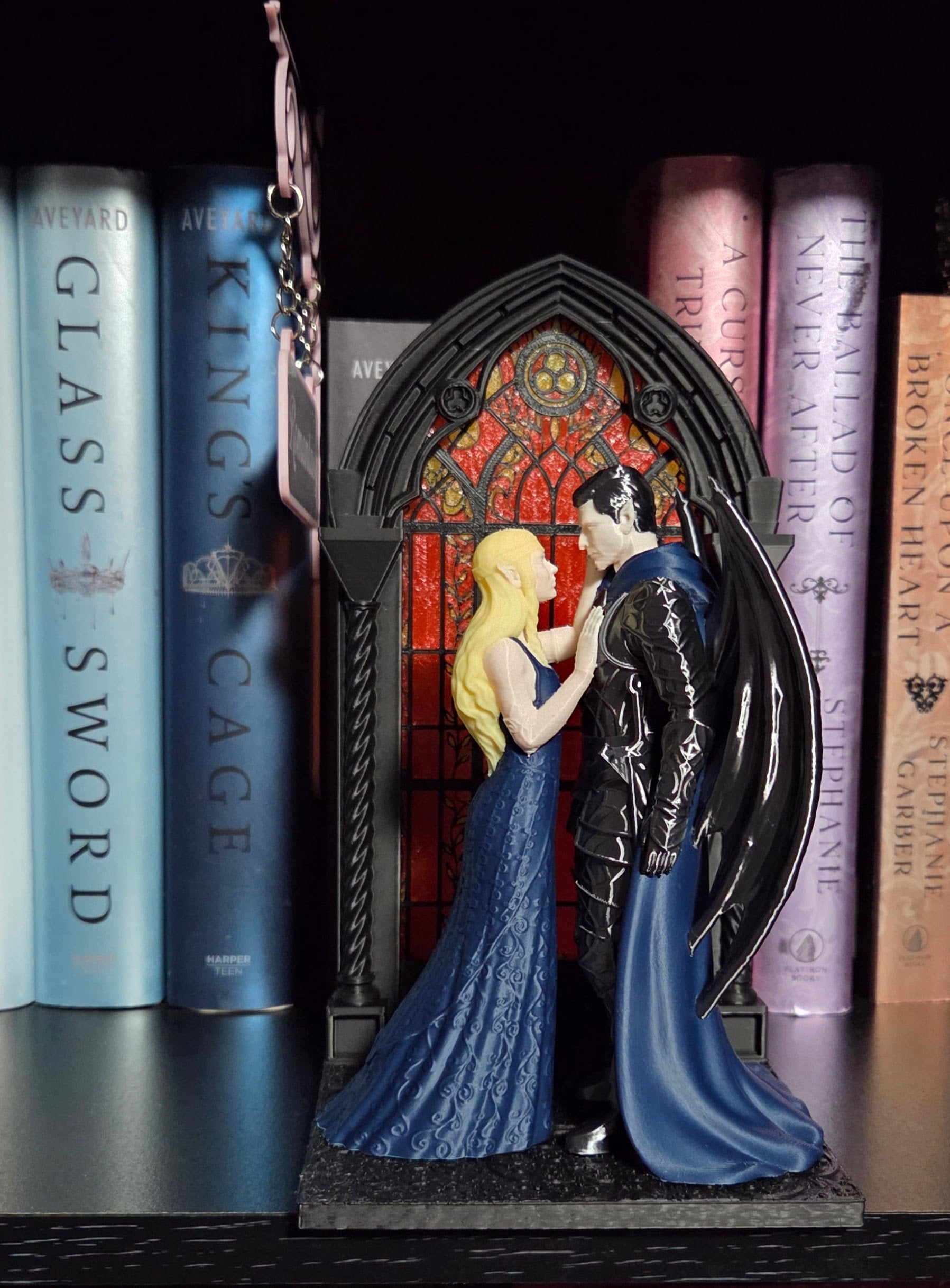 3D Printed Royal Lovers Stained Glass Display