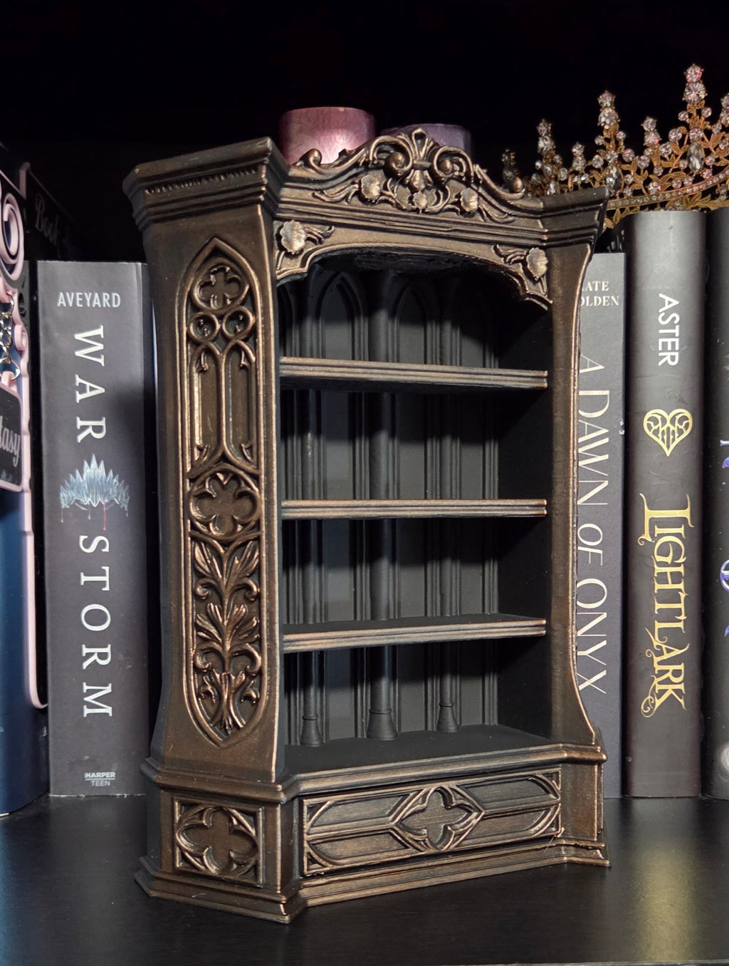 3D Printed Sanctum Mini Bookshelf