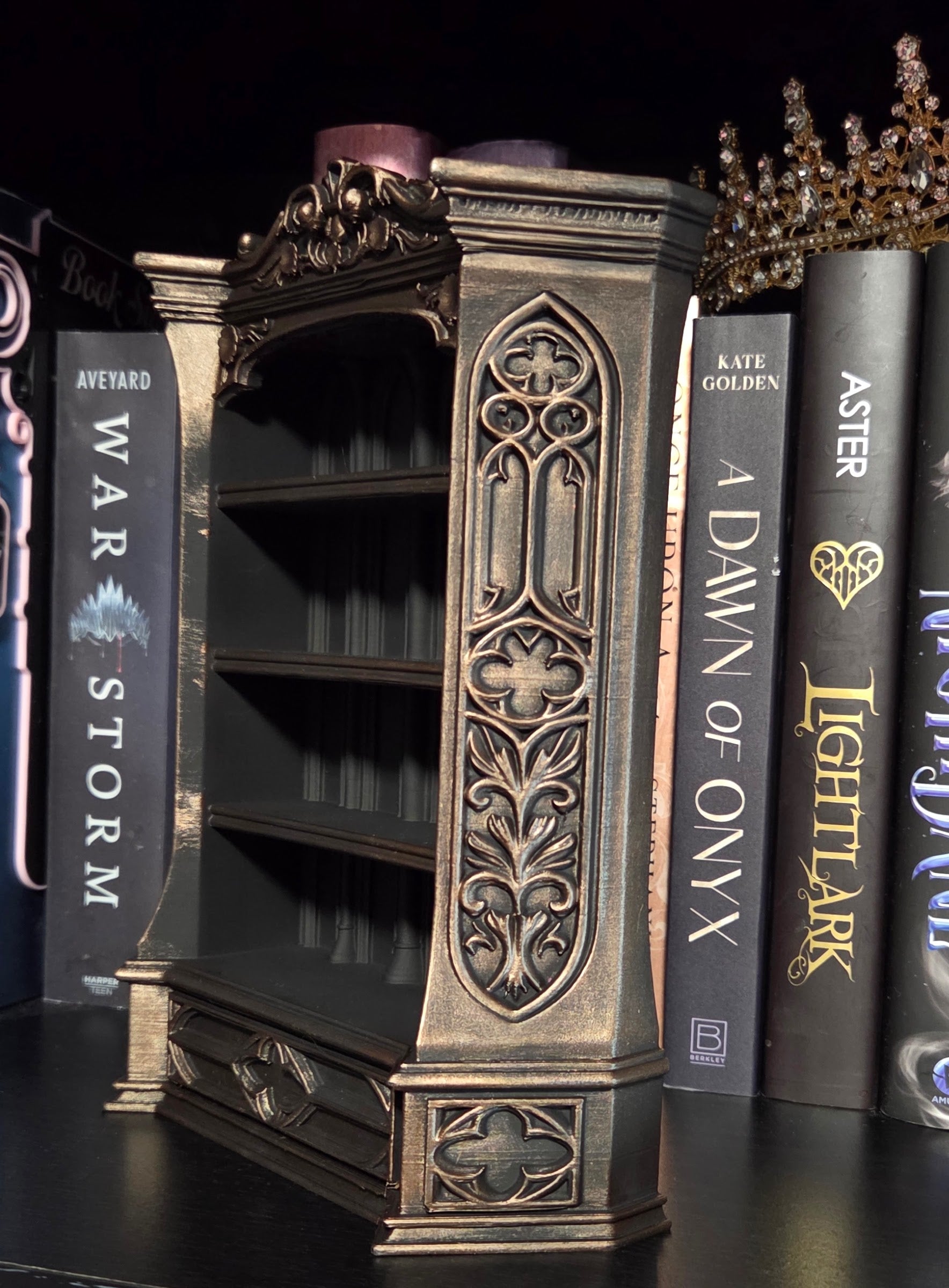 3D Printed Sanctum Mini Bookshelf
