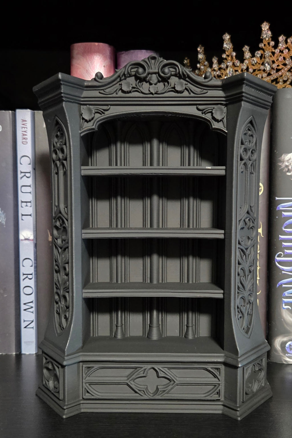 3D Printed Sanctum Mini Bookshelf