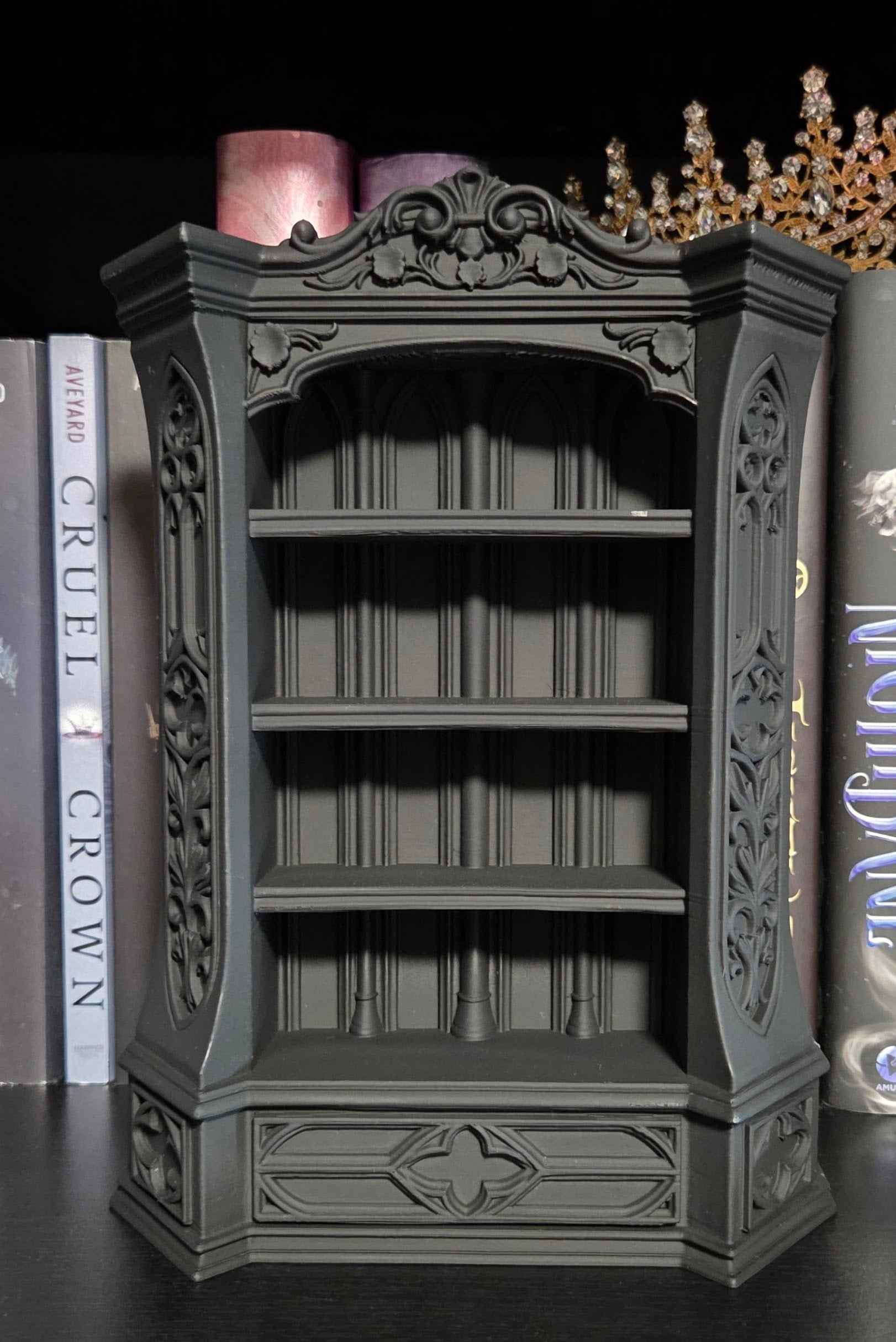 3D Printed Sanctum Mini Bookshelf