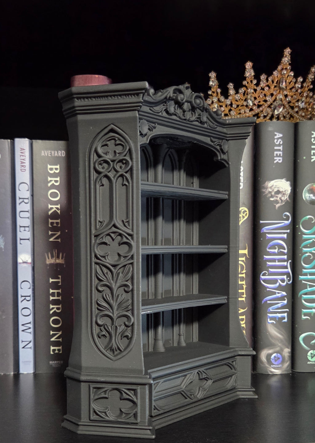 3D Printed Sanctum Mini Bookshelf