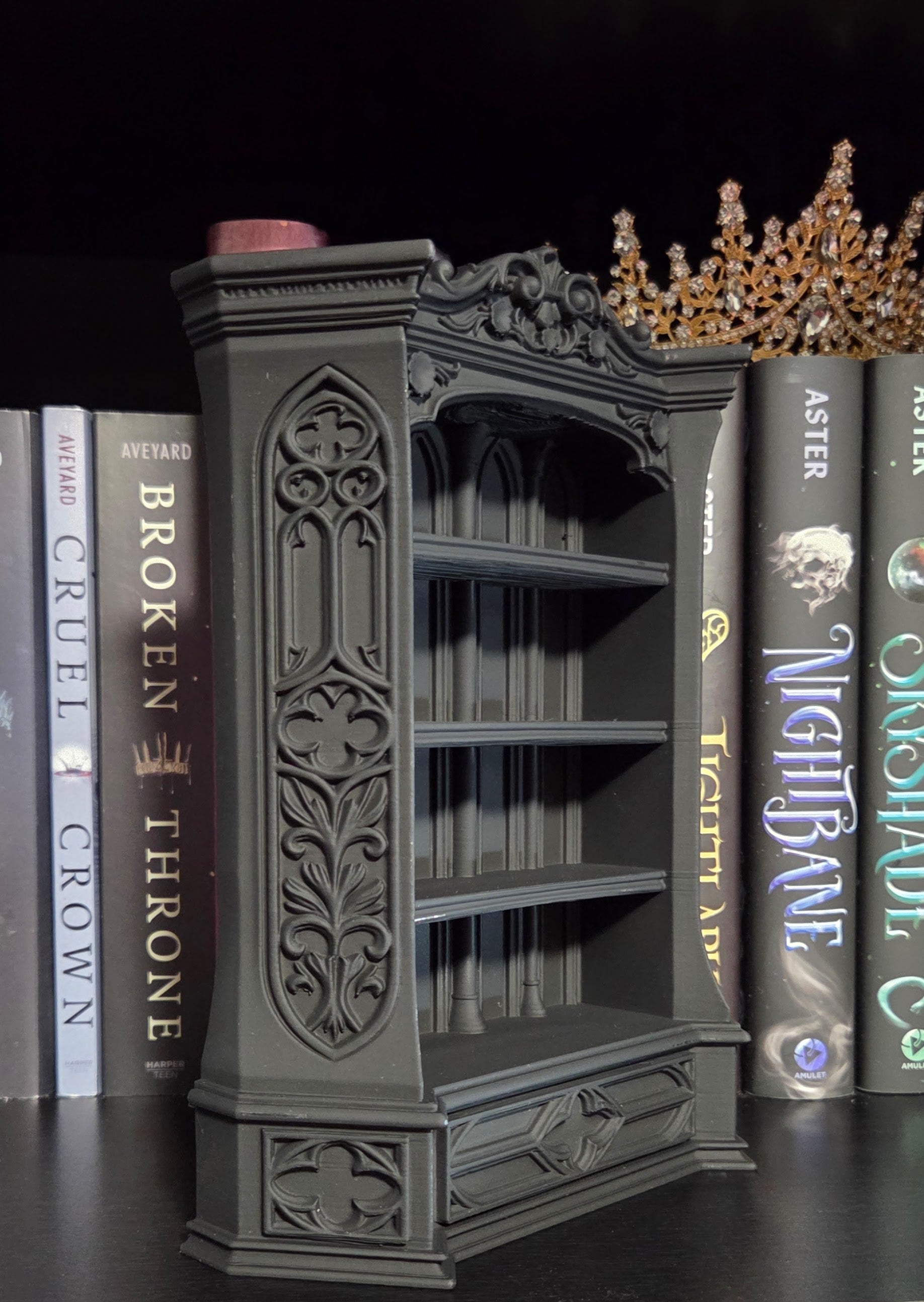 3D Printed Sanctum Mini Bookshelf