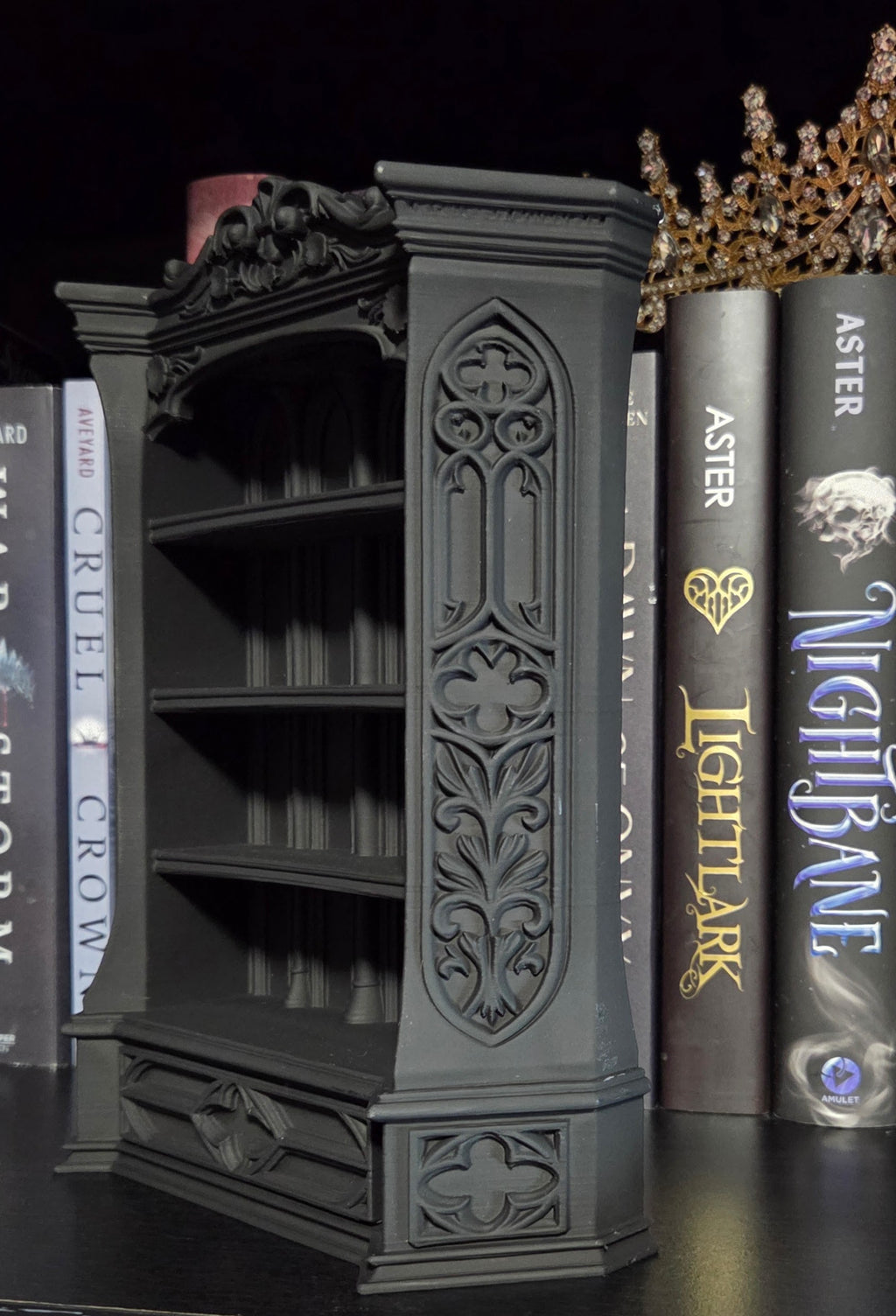 3D Printed Sanctum Mini Bookshelf