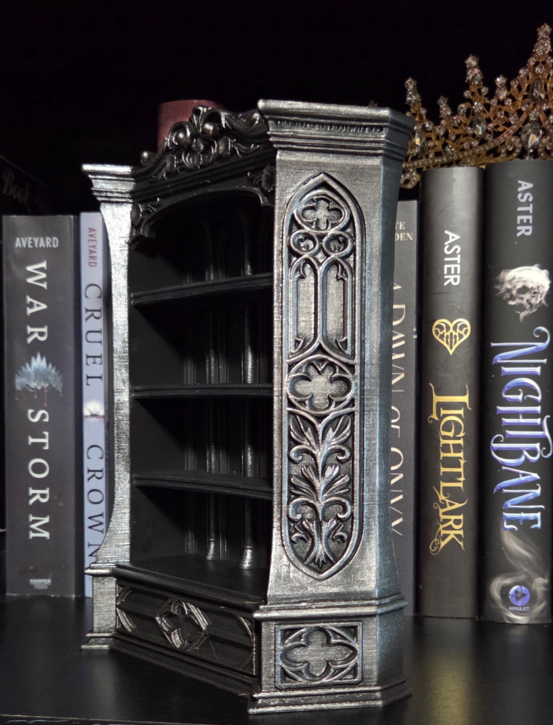 3D Printed Sanctum Mini Bookshelf