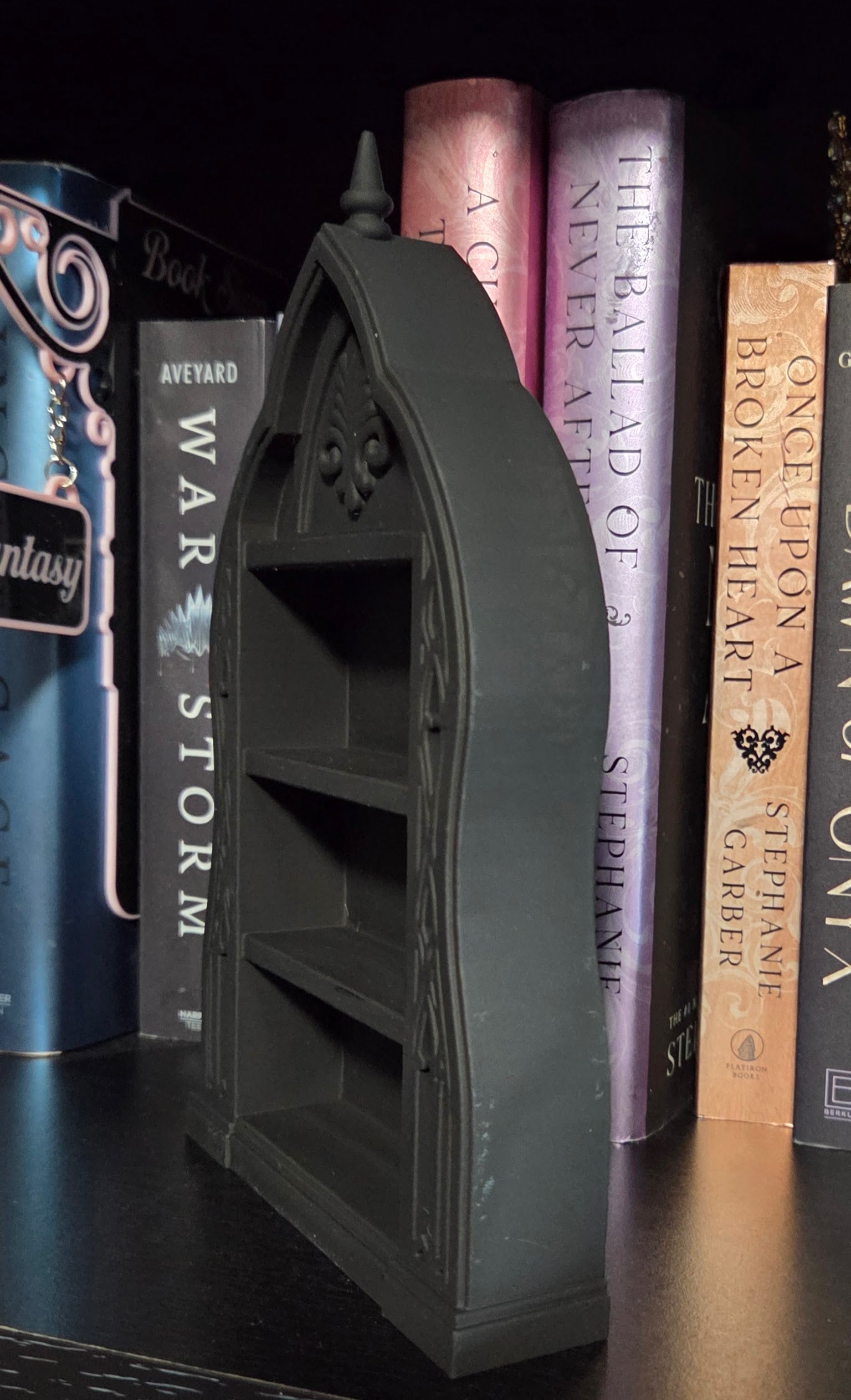 3D Printed Mini Gothic Arch Bookshelf