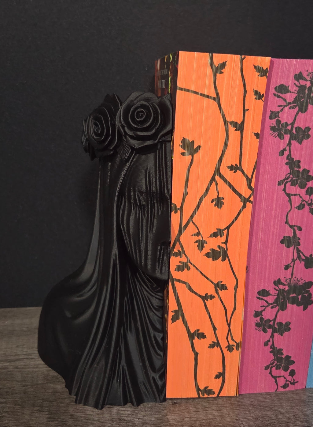 3D Printed The Silent Bride Book Ends