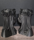 3D Printed The Silent Bride Book Ends